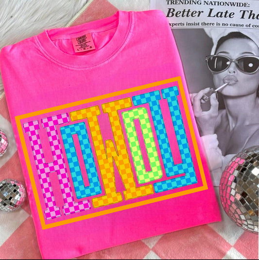 Neon Howdy Tee