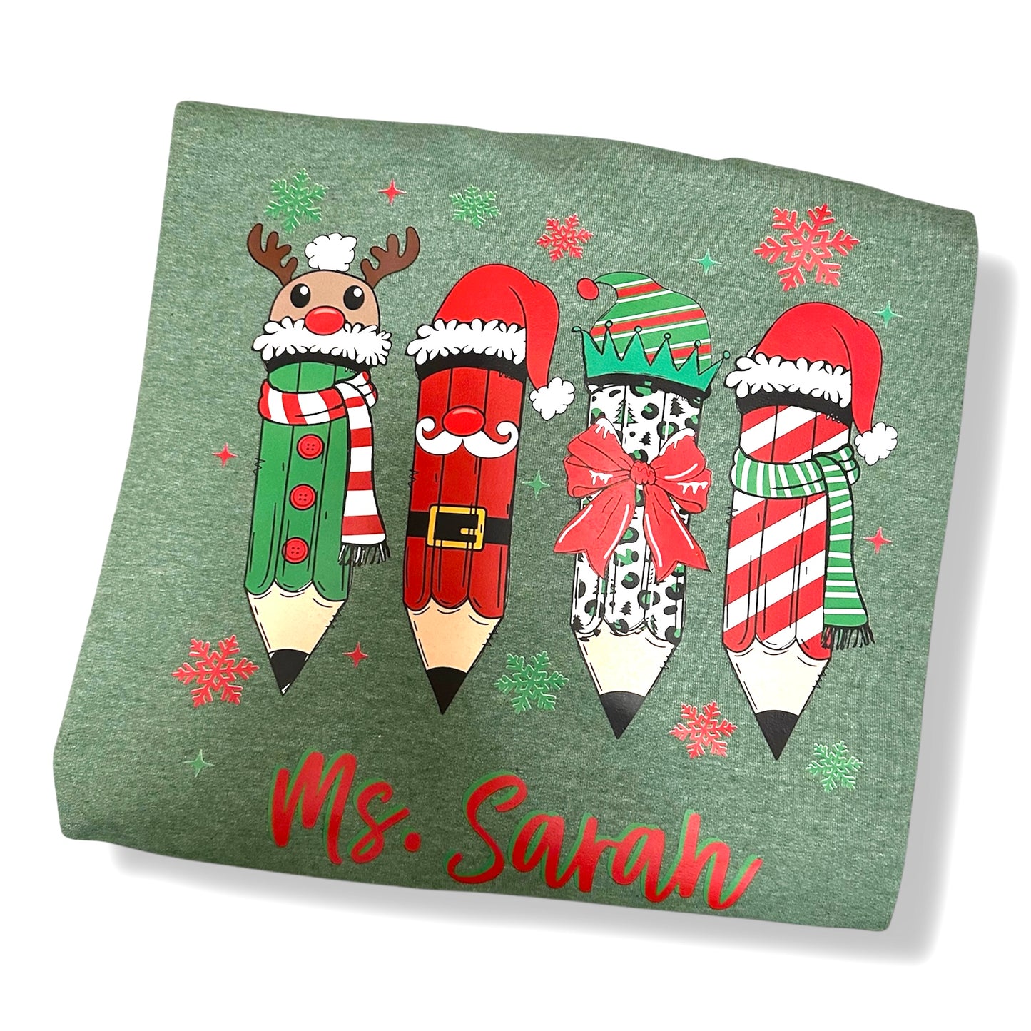 Personalized Teacher Christmas Crew