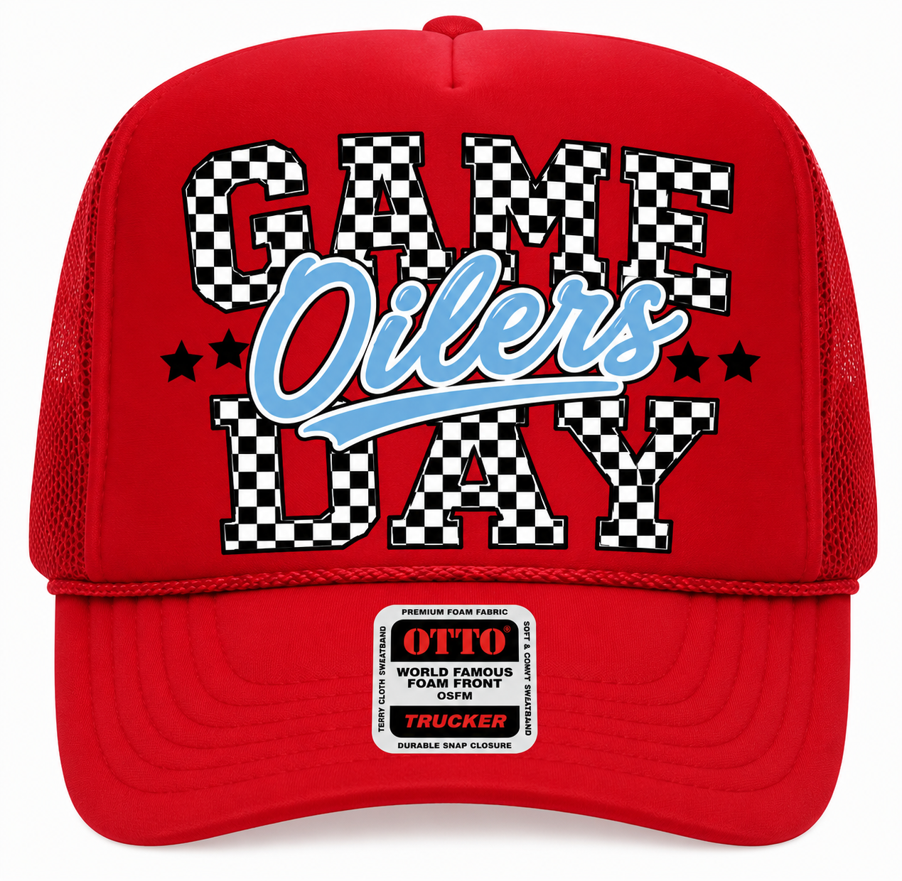 Oilers Game Day Trucker