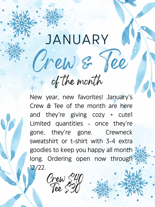January Crew of the Month