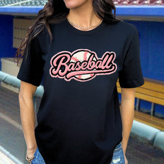 Pink Baseball Tee