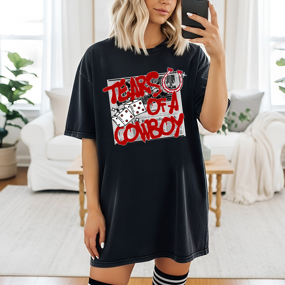 Tears of a Cowboy Tee