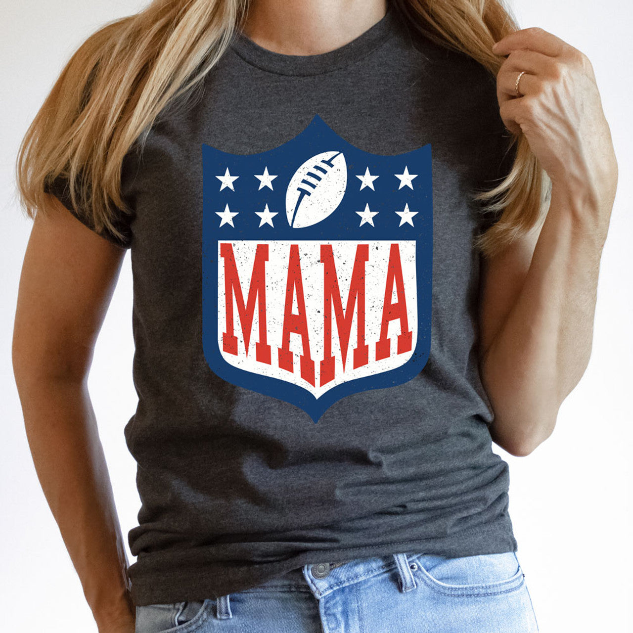 Mama Football Logo Tee