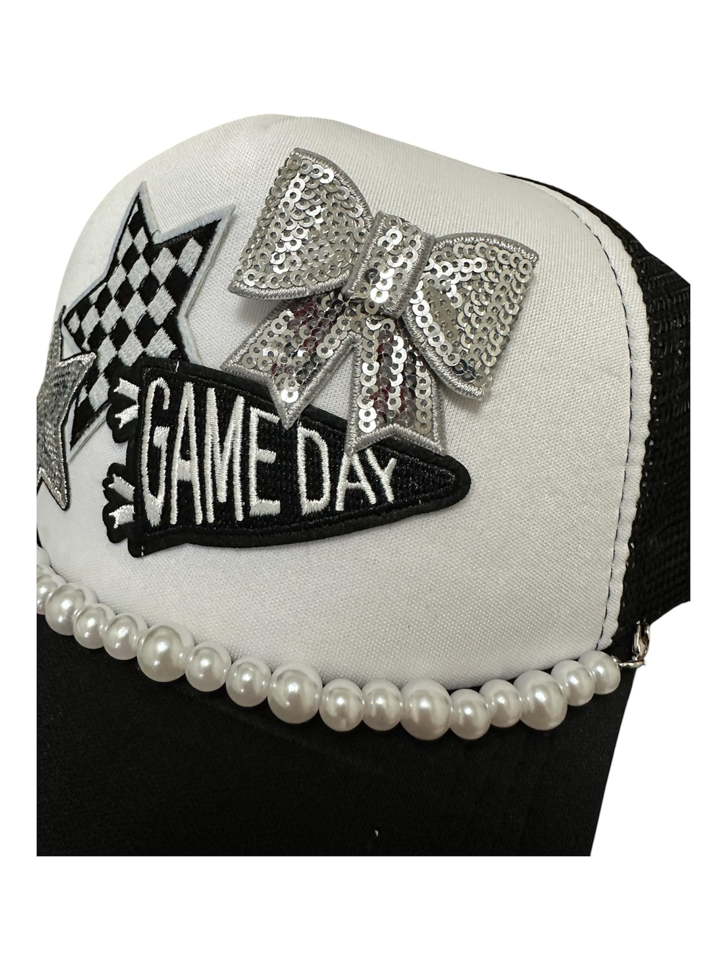 Silver Game Day Hat