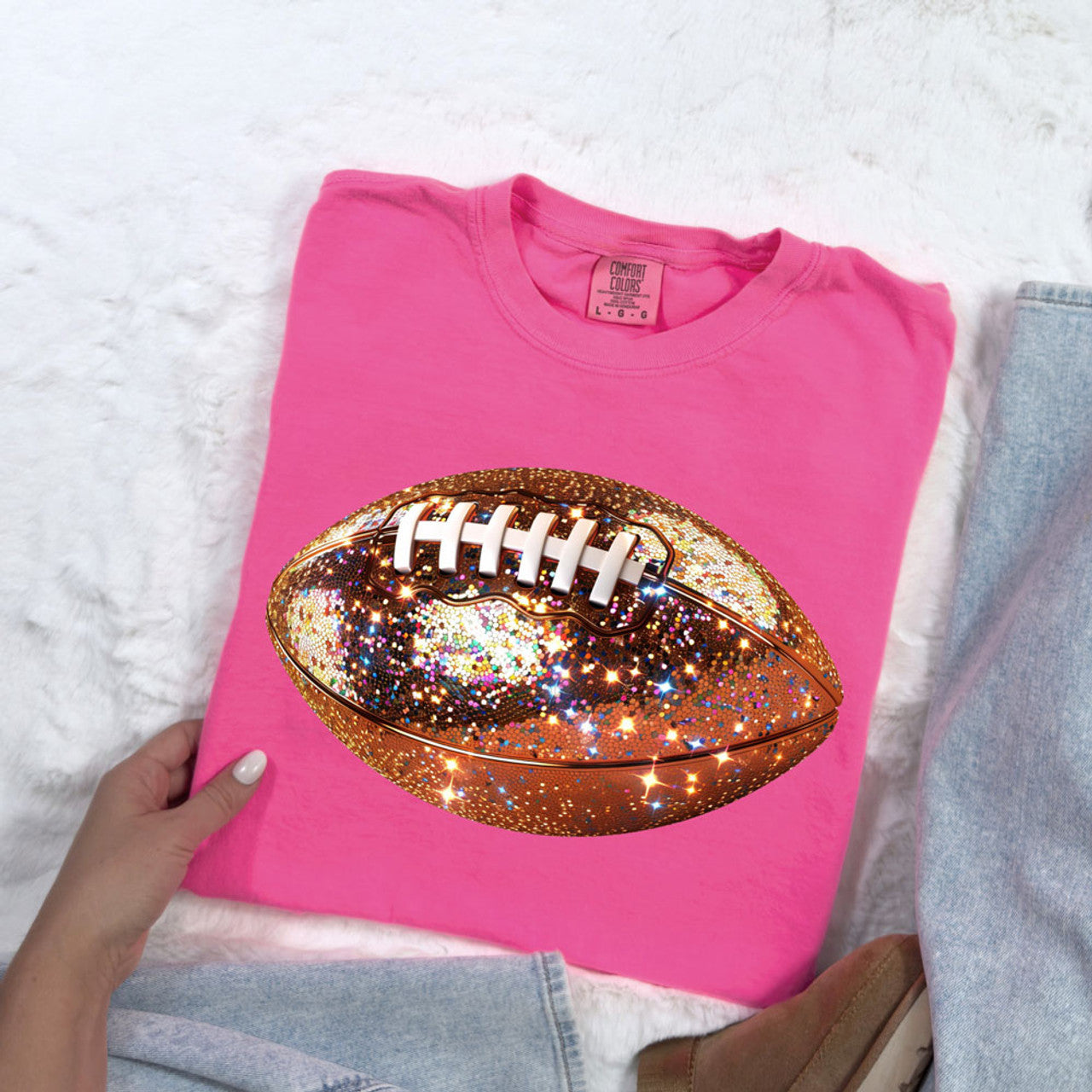 Faux Bling Football