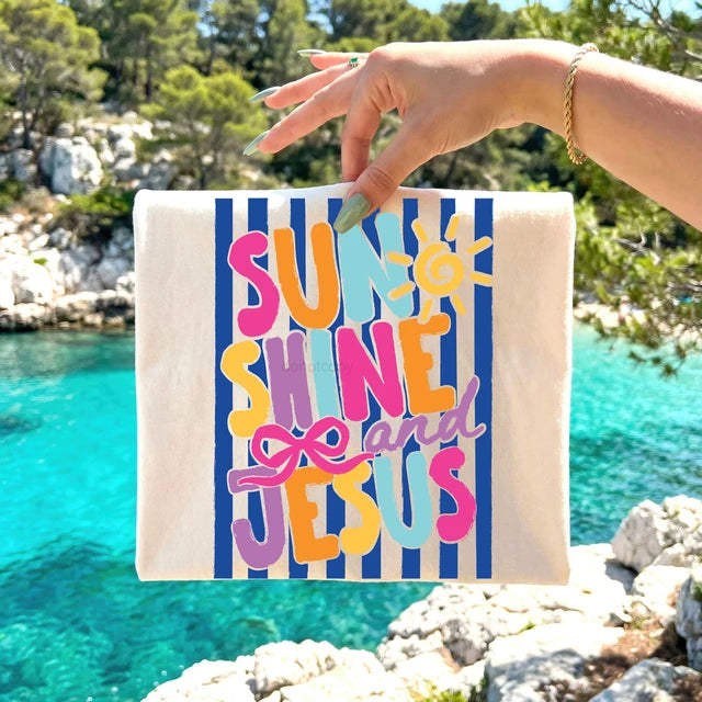 Sunshine and Jesus Tee