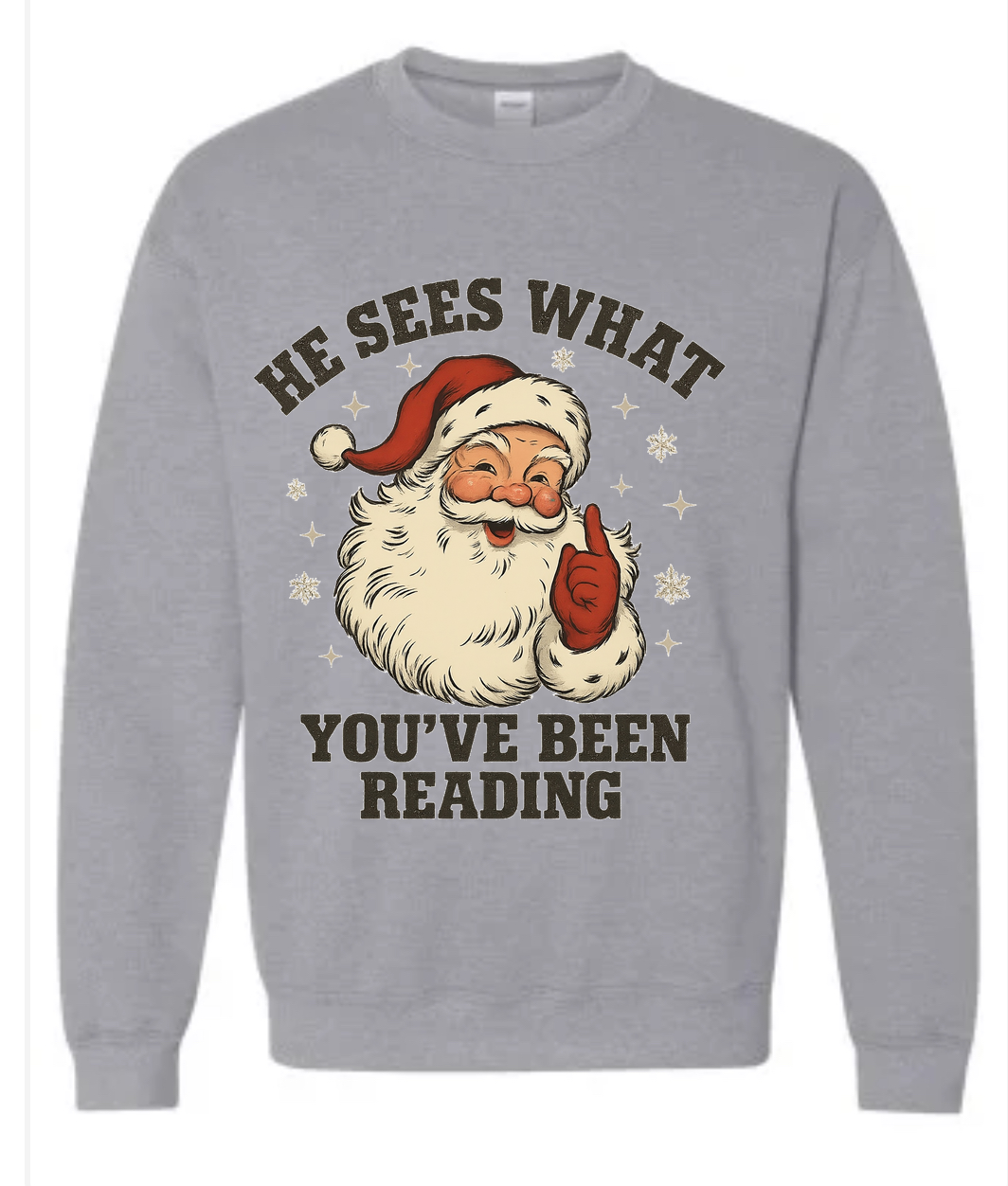 He Sees What You’ve Been Reading Crew