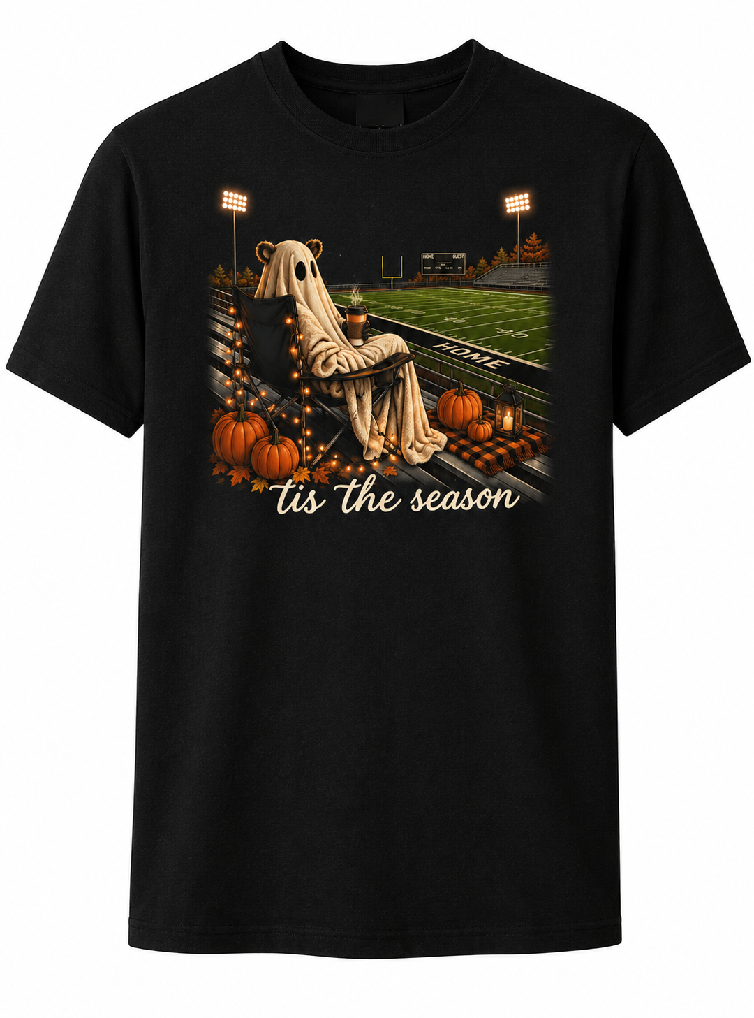 Tis The Season Football Tee