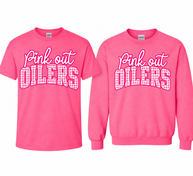 Preppy Pink Out Oilers