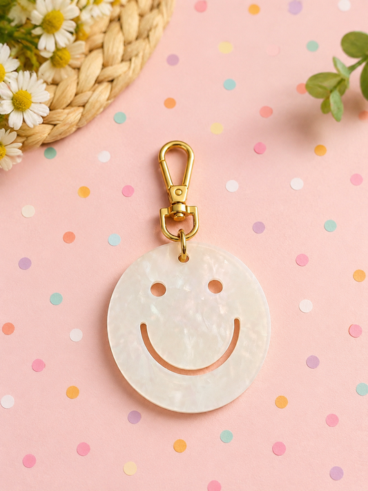 Opal Smile Keychain
