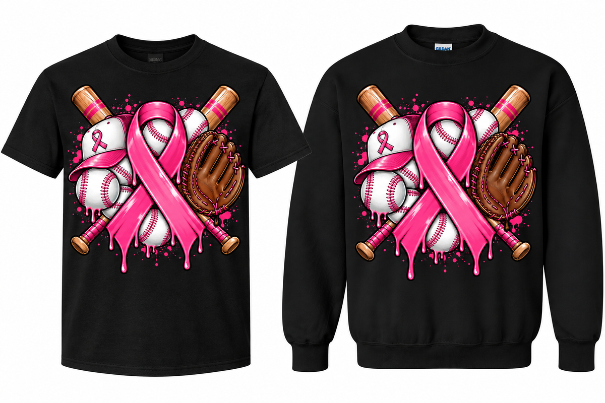 Drip Pink Ribbon