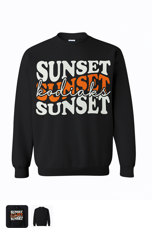 Youth Wavy School Spirit Crew