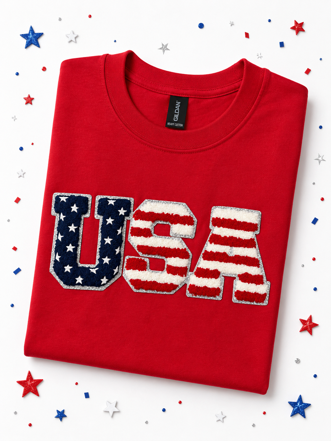USA Patch Tee