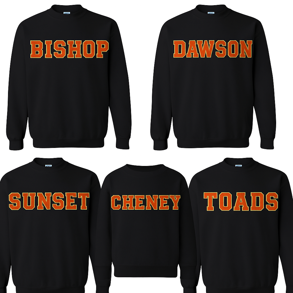 Patch School Spirit Crew