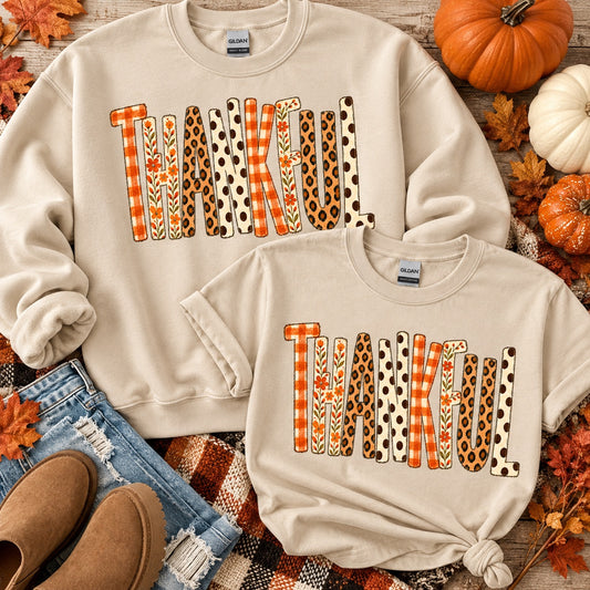 Thankful Tee & Crew