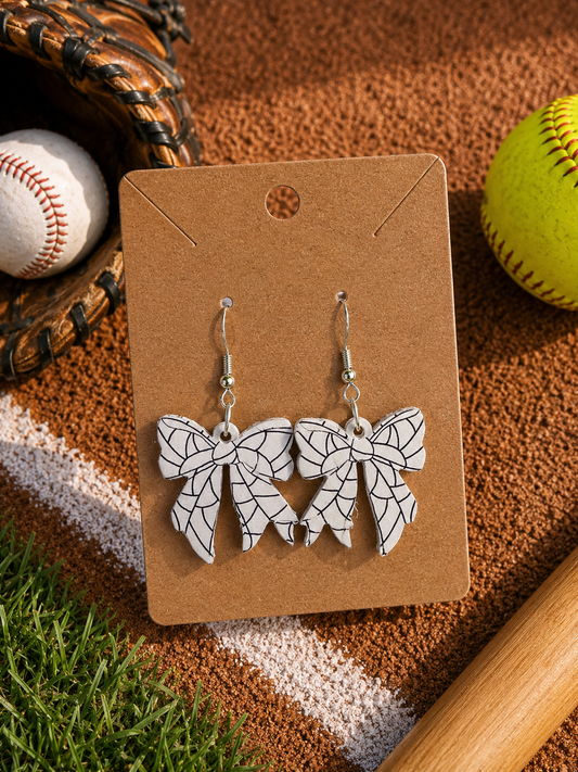 Volyball Bow Earrings