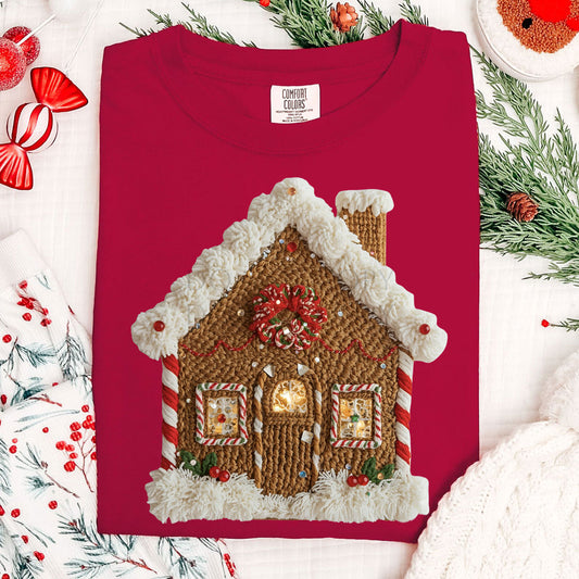 Gingerbread House Tee