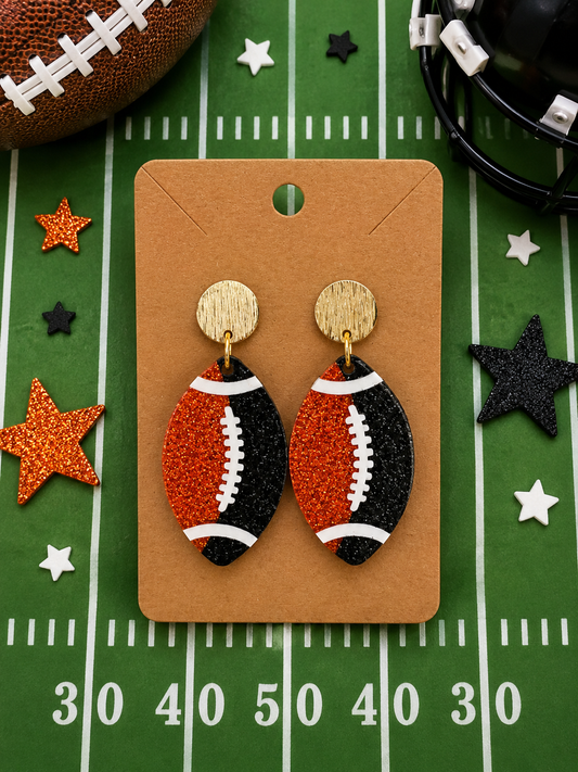 Football Earrings