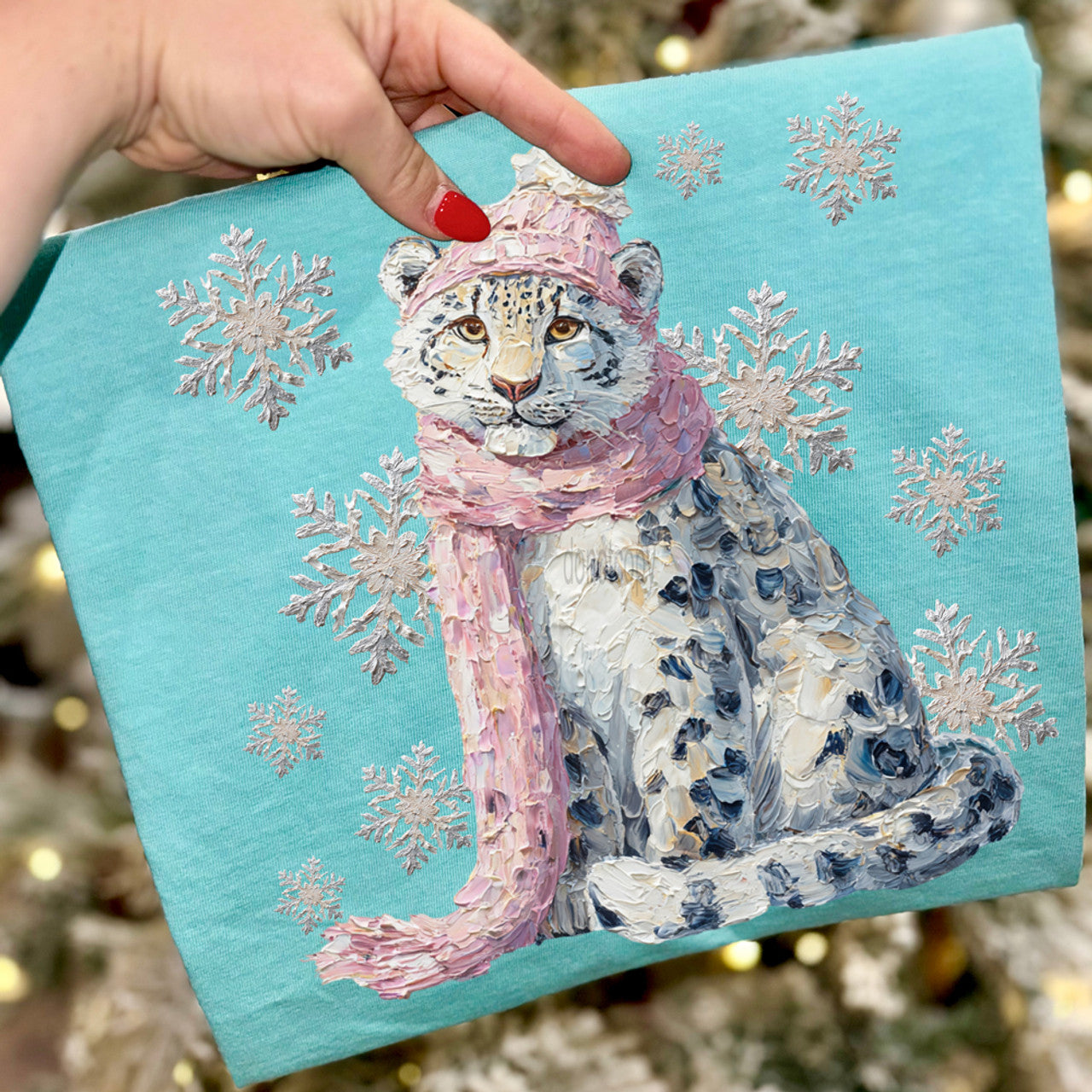 Snow Leopard Tee