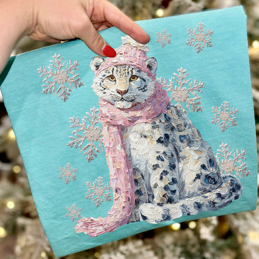 Snow Leopard Tee