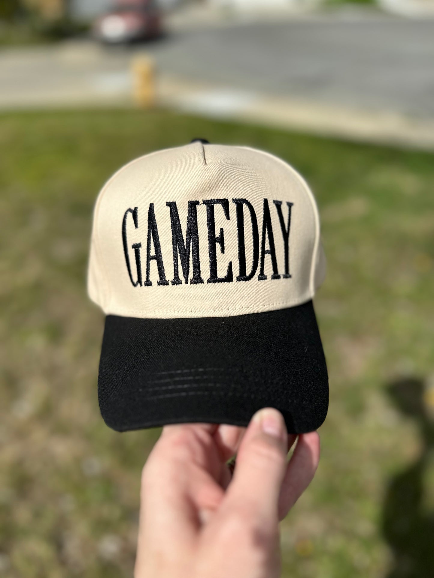 Embroidered Game Day Hat
