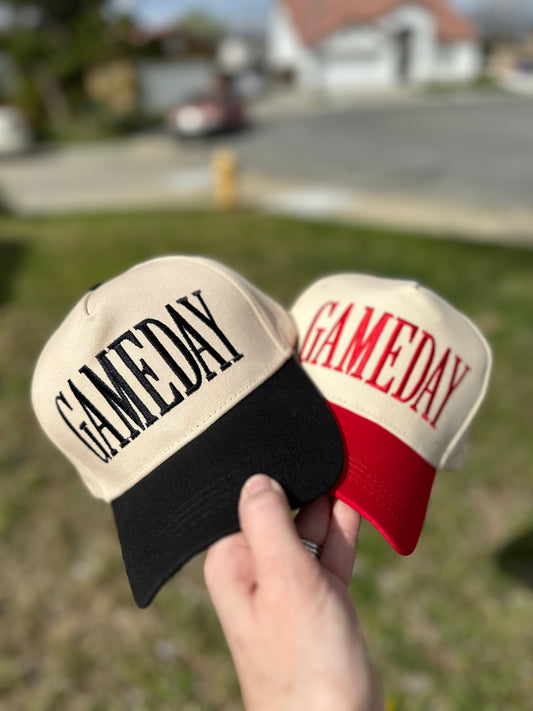 Embroidered Game Day Hat