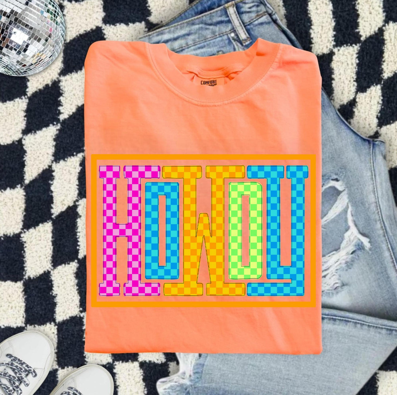 Neon Howdy Tee