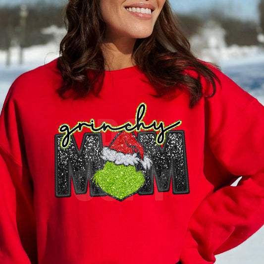 Grinch Mom Crew