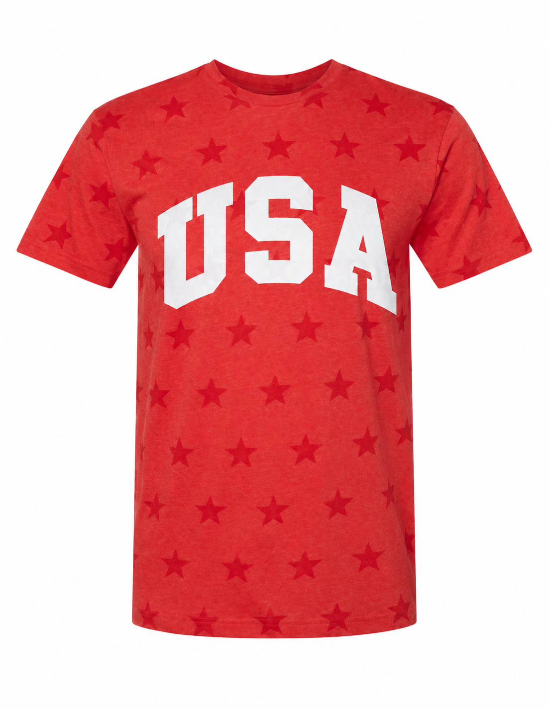 Star Patterned USA Tee