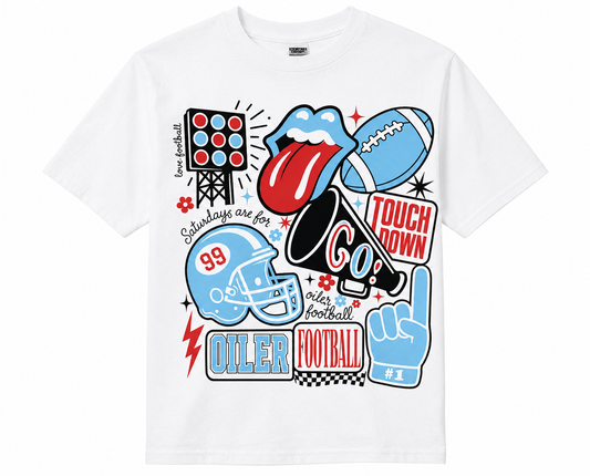 Oilers Collage Tee