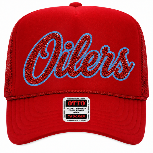 Rhinestone Oilers Hat