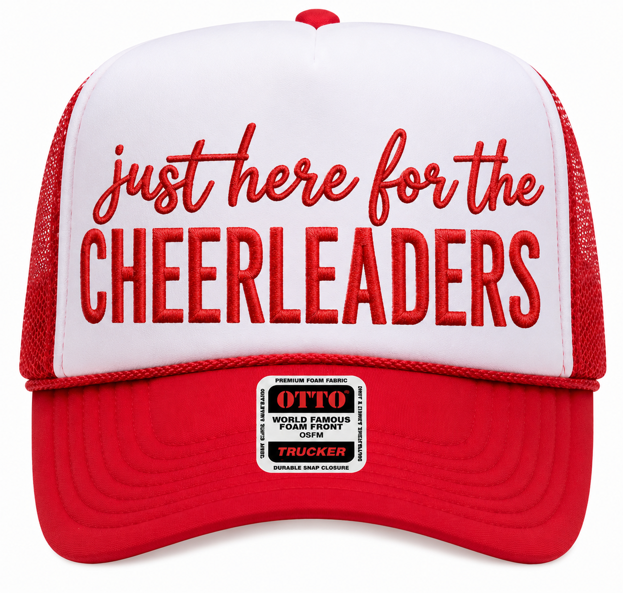 Just Here for the Cheerleaders Trucker