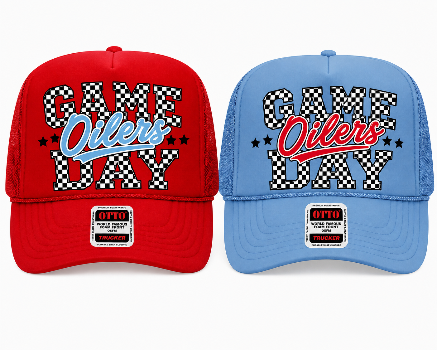 Oilers Game Day Trucker