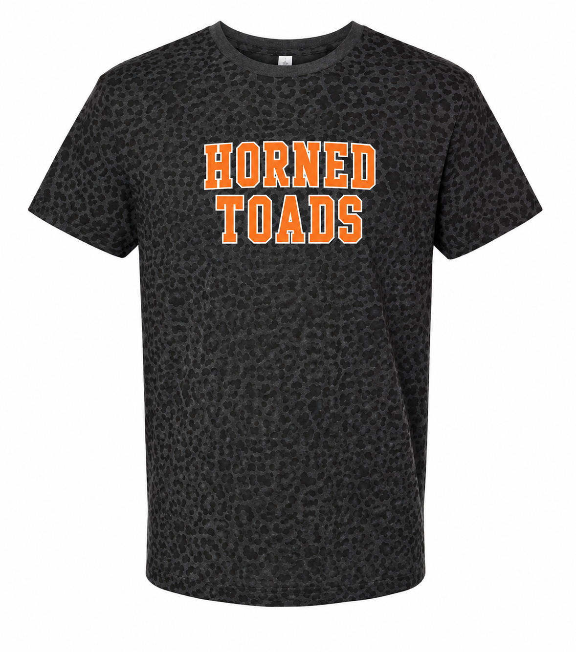 Horned Toads Black Leopard Tee