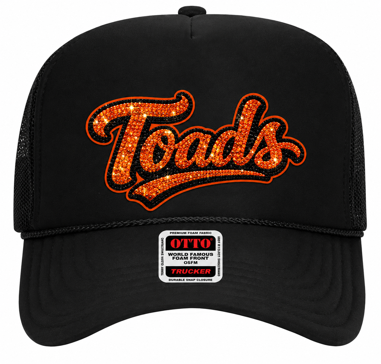 Rhinestone Toads Hat