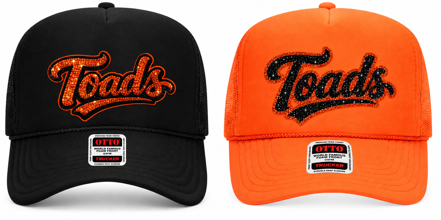 Rhinestone Toads Hat