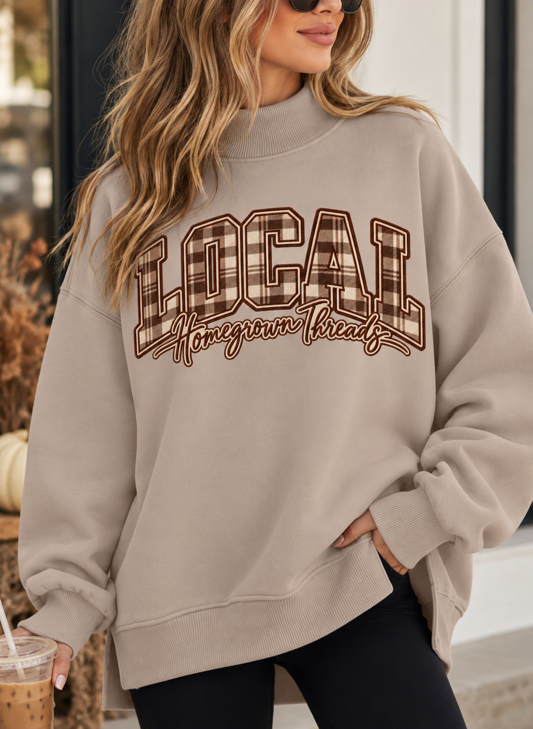 Local Mock-neck Sweatshirt