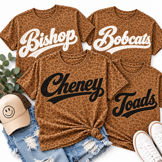 Spirit Tan Leopard Tee