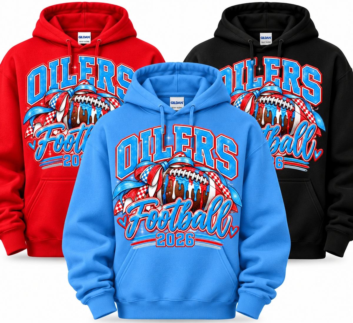 Oilers Girly Playoff Sweatshirt
