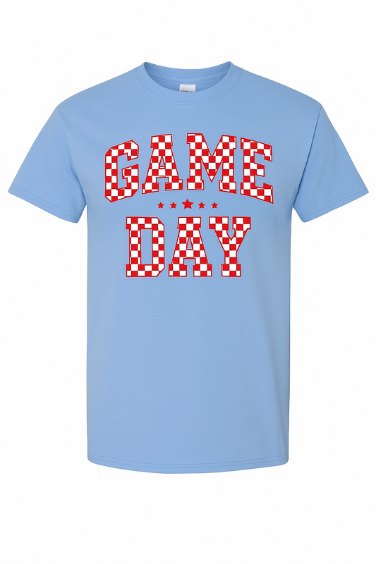 Checkered Game Day Tee