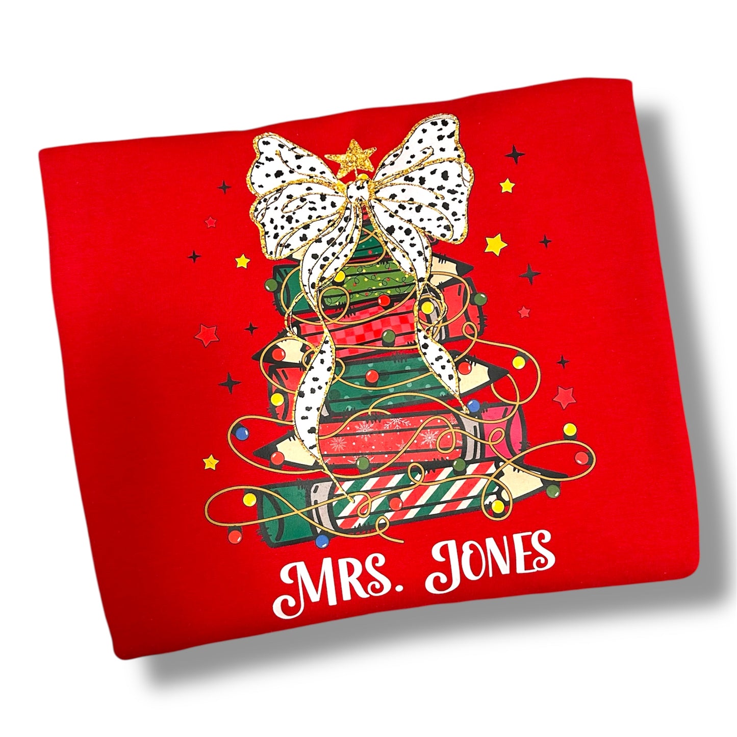 Personalized Teacher Christmas Crew