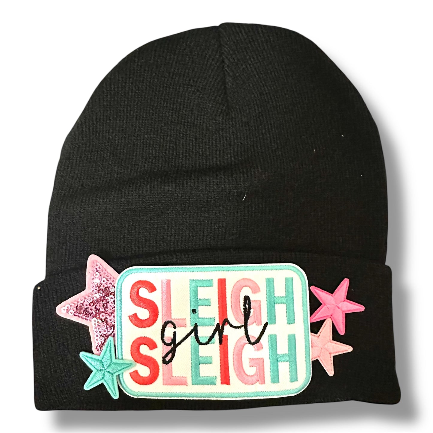 Christmas Patch Beanies