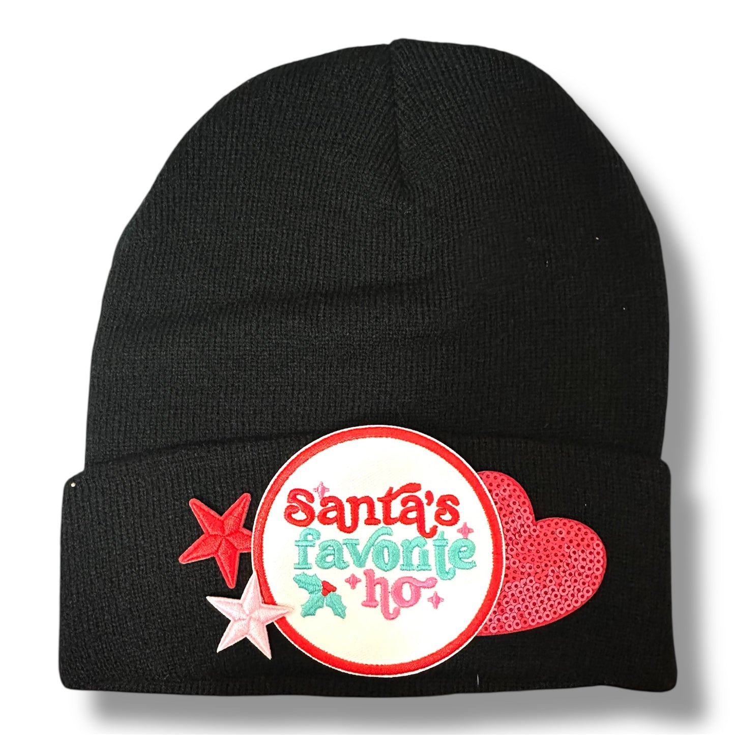 Christmas Patch Beanies