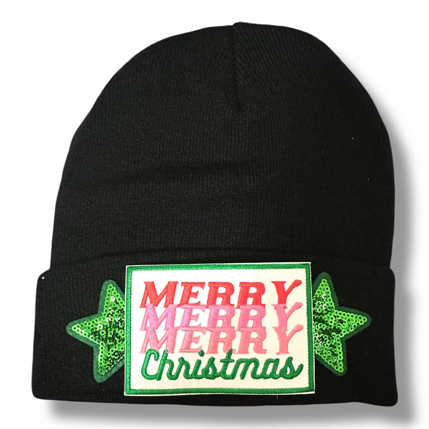 Christmas Patch Beanies