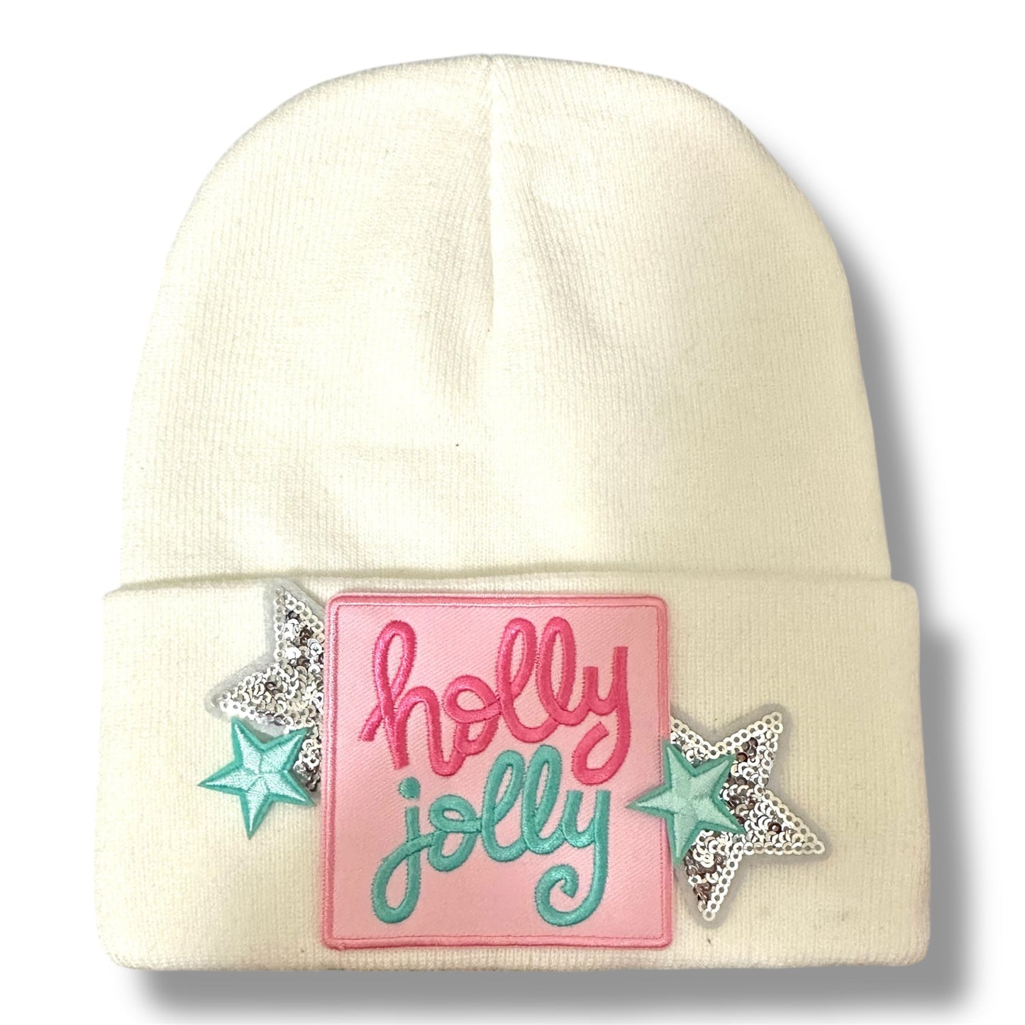 Christmas Patch Beanies