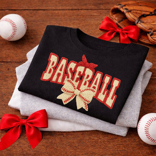 Faux Yarn Baseball Tee