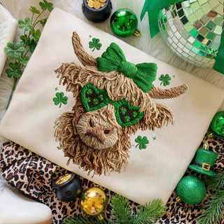 Irish Highland Cow Tee
