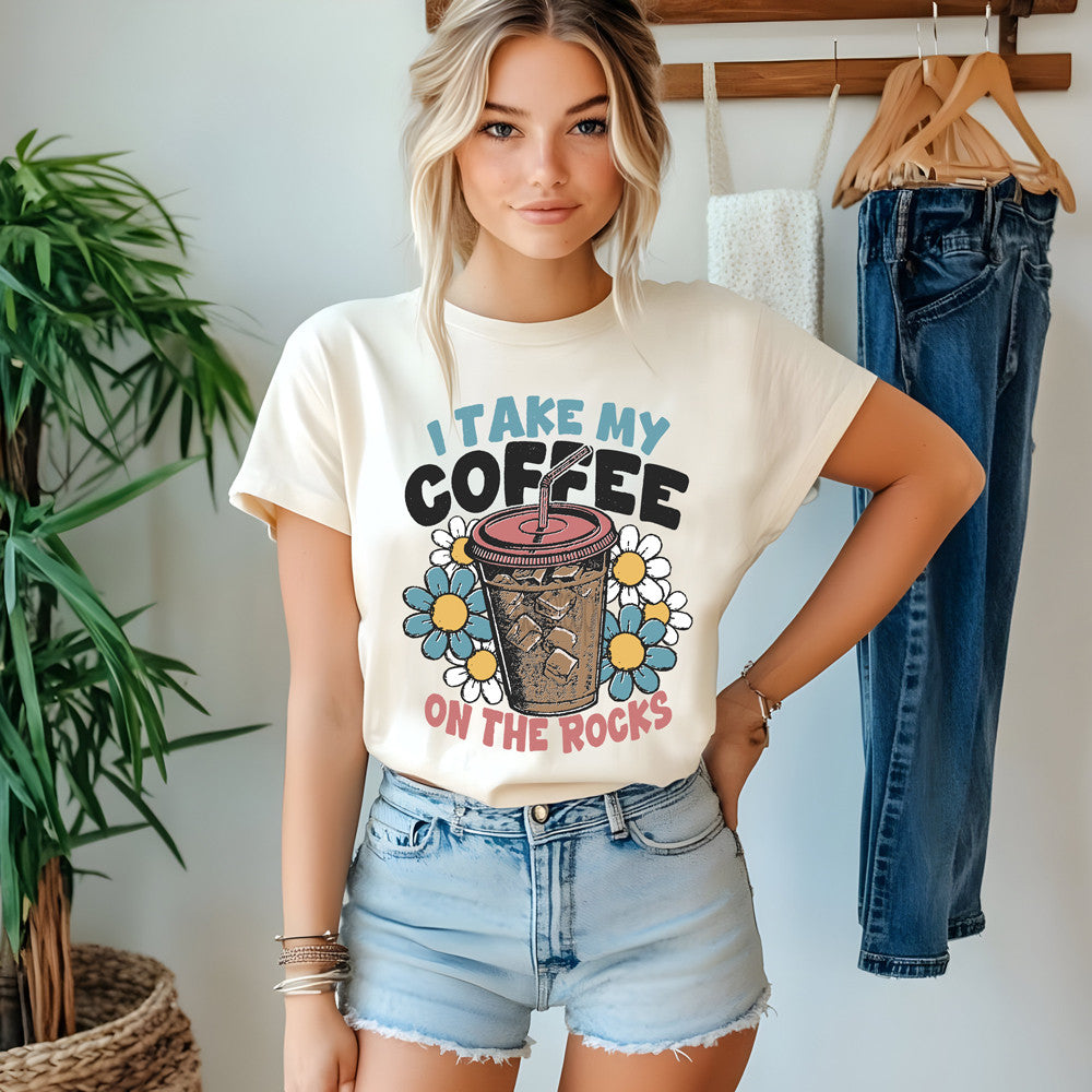Coffee on the Rocks Tee