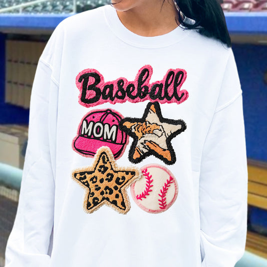 Pink Baseball Crew