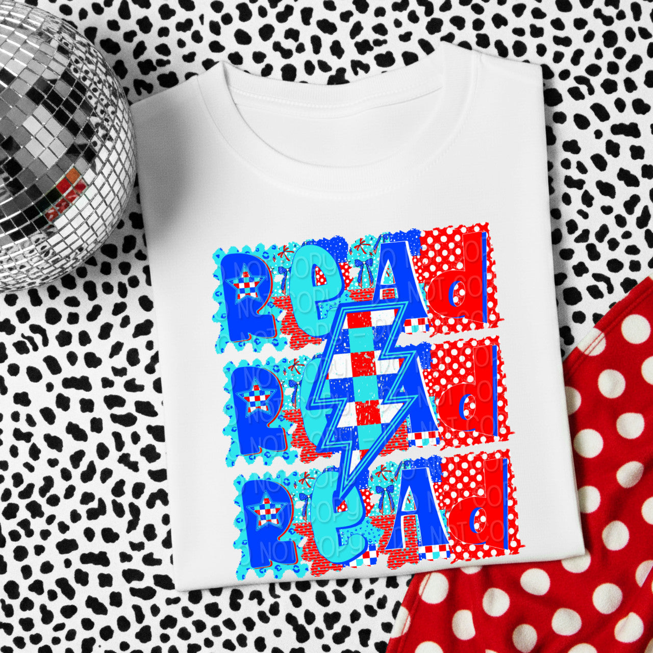 Read Stacked Tee
